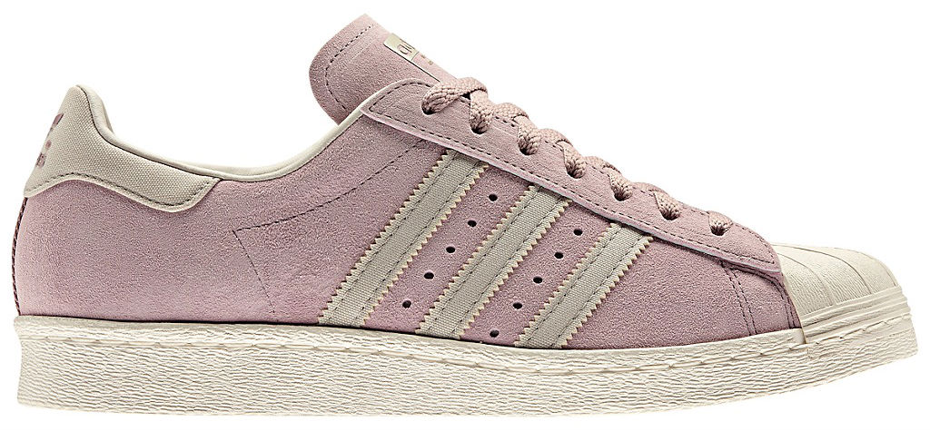 adidas superstar suede rose