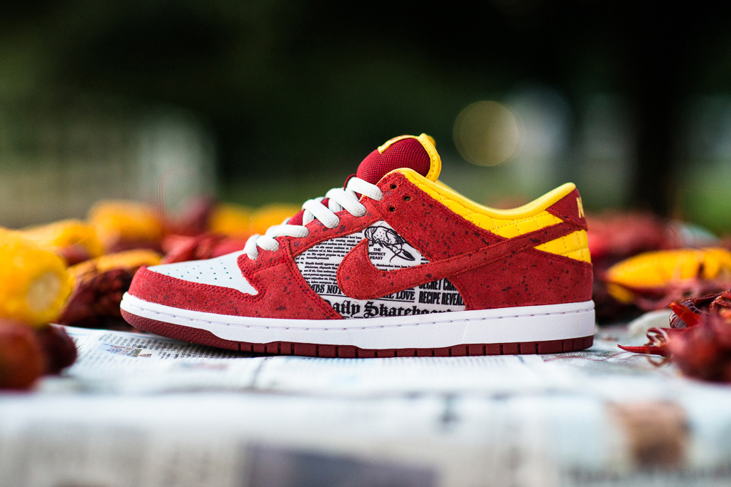 A Detailed Look at the Rukus x Nike SB Dunk Low 'Crawfish' | Complex