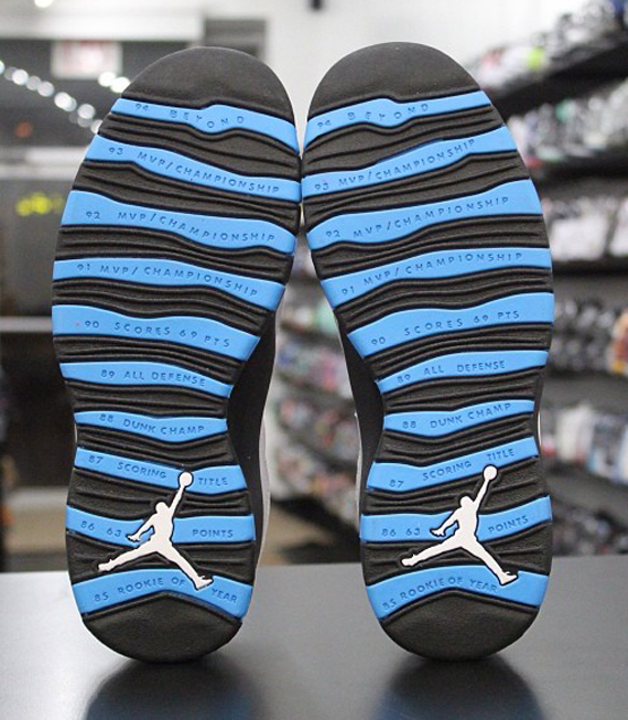 Air jordan 10 hot sale retro powder blue