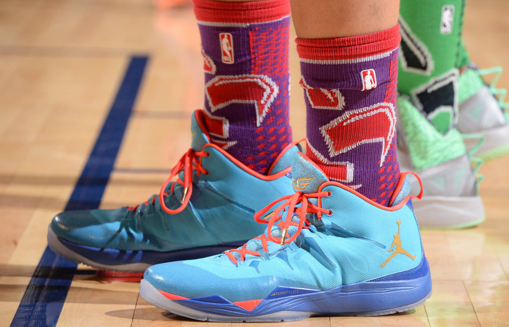 Blake Griffin wearing Jordan Super.Fly 2 All-Star