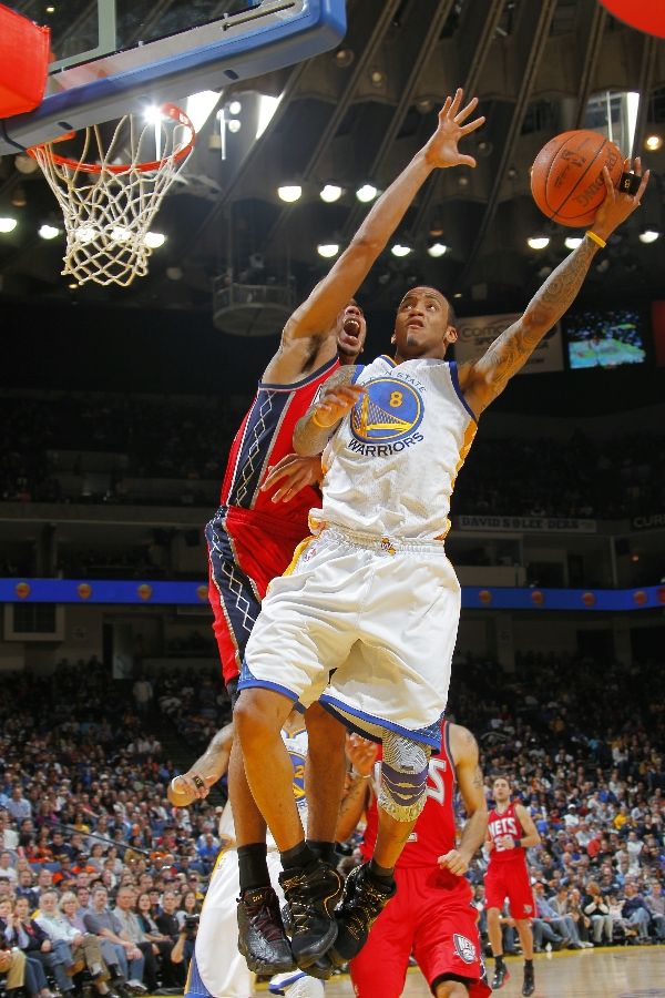 Monta Ellis wearing the And1 ME8 Sovereign Mid