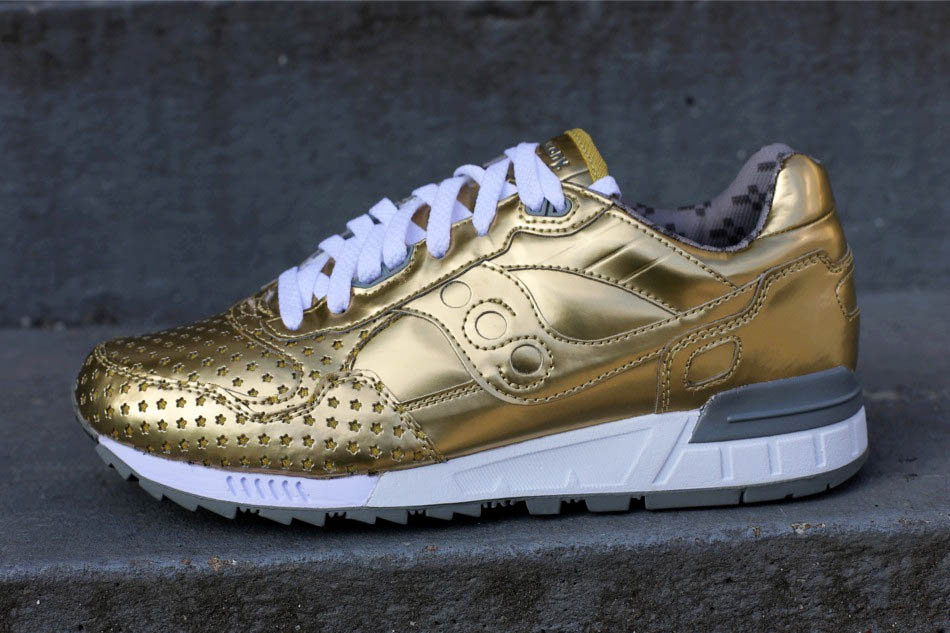 all gold saucony