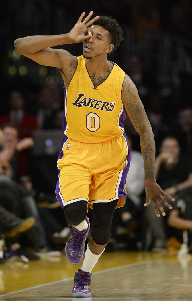 fragancia El sendero Provisional SoleWatch: Nick Young Wears the 'Prelude' Nike Kobe 4 | Complex