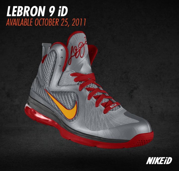Nike LeBron 9 NIKEiD Mock-Ups