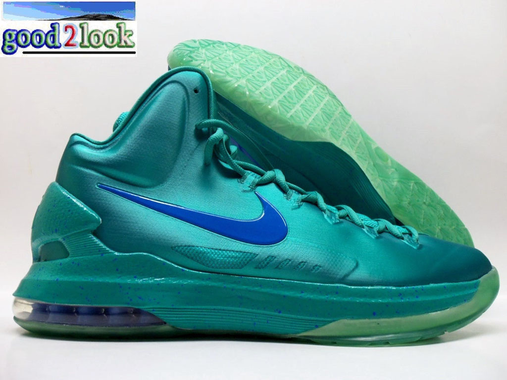 NIKEiD KD V 5 Teal