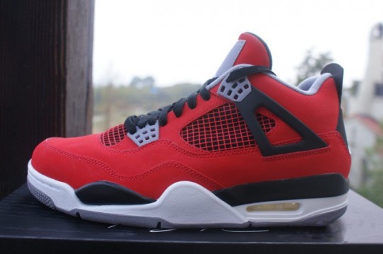 jordan 4 red white