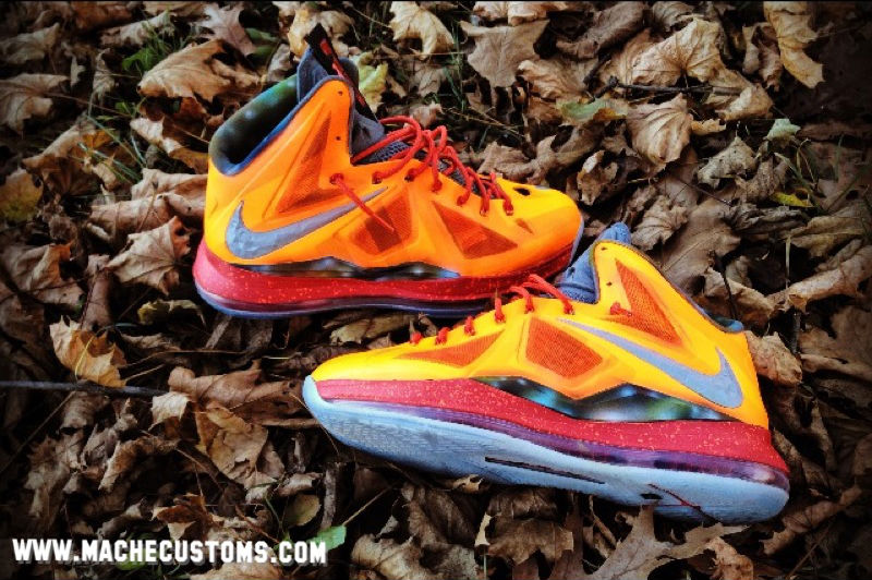 Nike LeBron X Big Bang by Mache Custom Kicks (1)