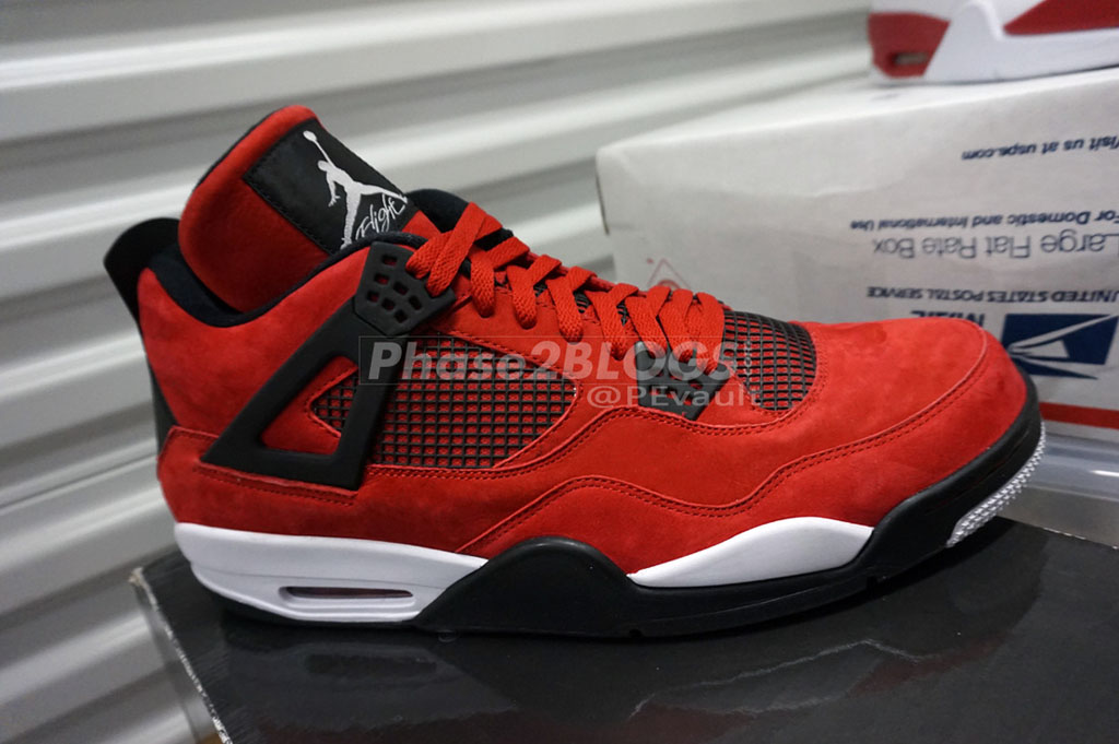 red suede 4s