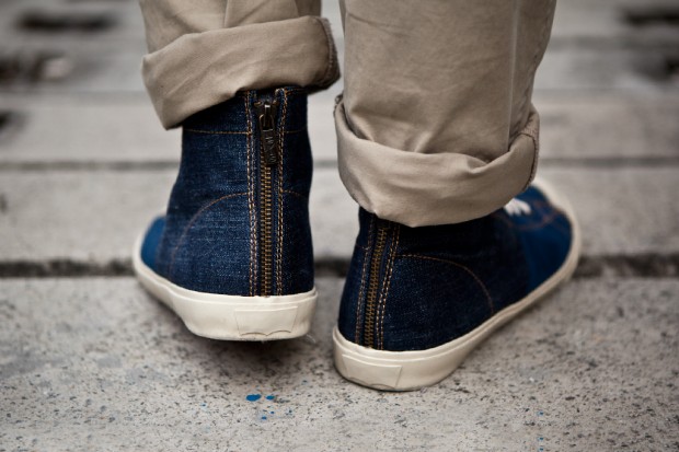 Levi's Footwear Cone Denim Back Zip Sneaker | Sole Collector