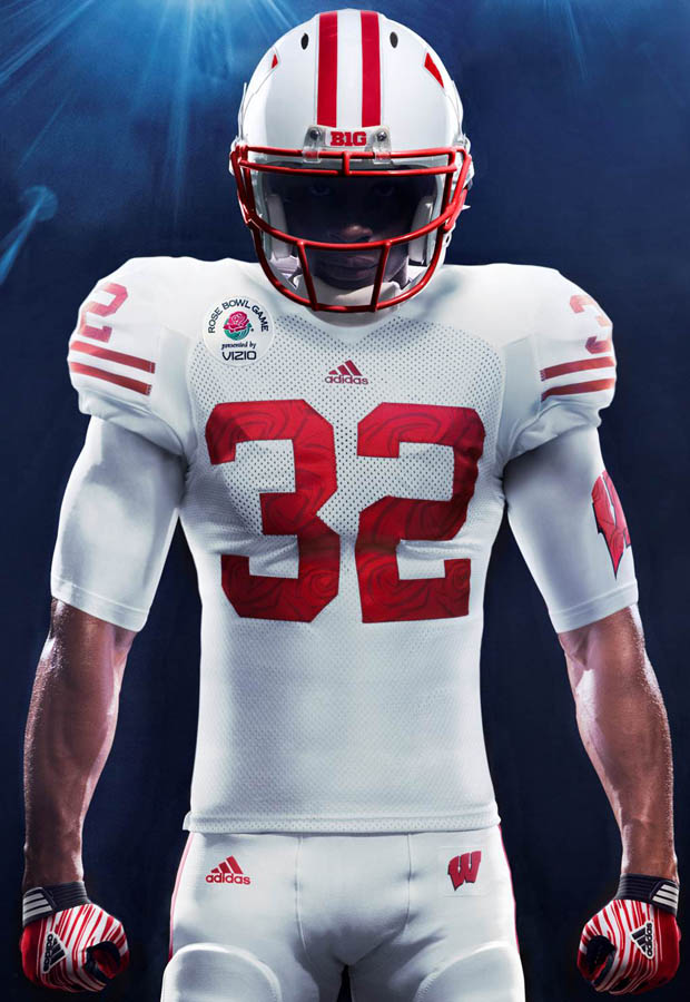 adidas Wisconsin Rose Bowl Uniforms Unveiled