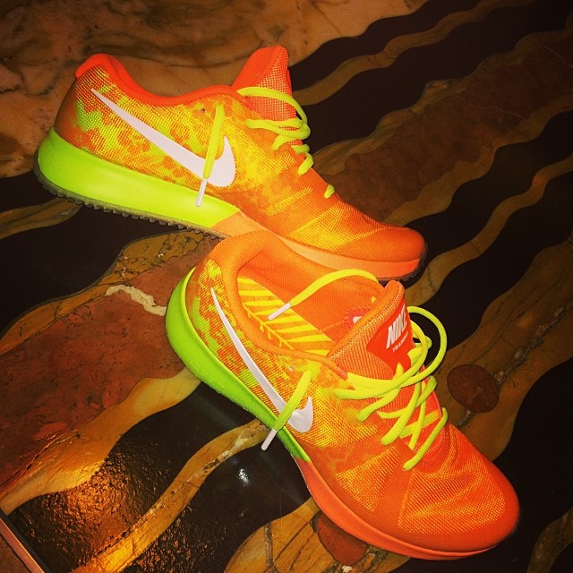 Shane Victorino Picks Up Nike Zoom Speed Trainer Pro Bowl