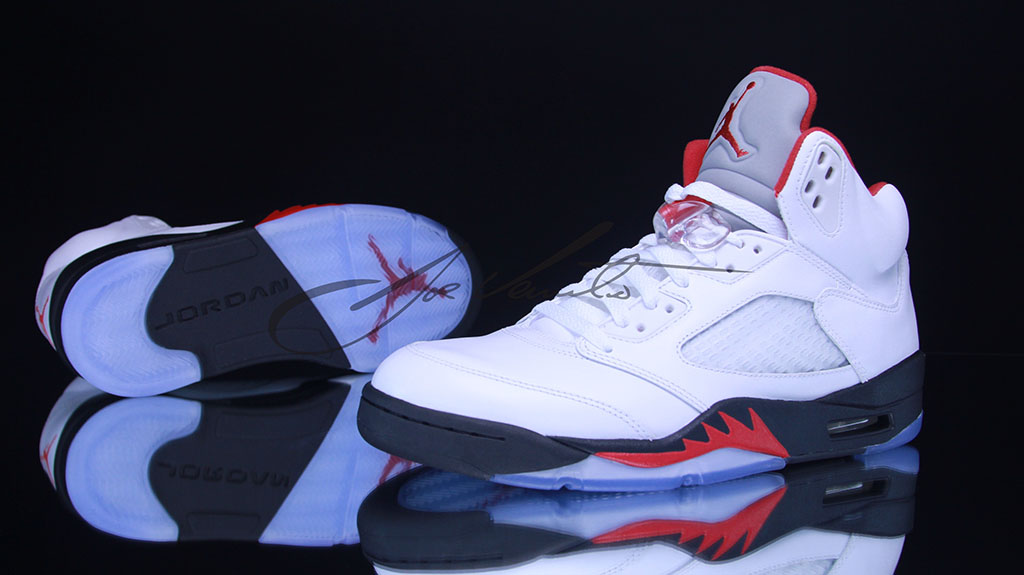 jordan retro 5 reflective tongue