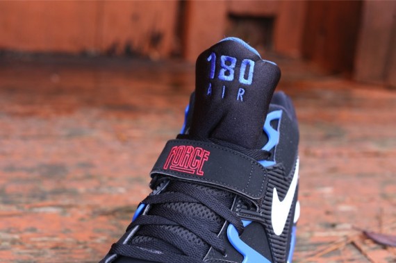 Nike air force outlet 180 black on feet