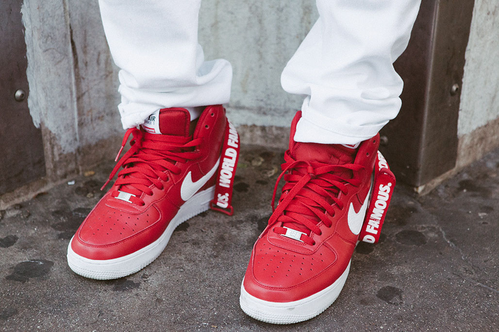 Supreme Announces Release Information for Nike Air Force 1 High Collab ...