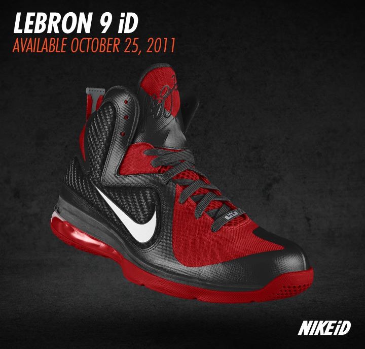 Nike LeBron 9 NIKEiD Mock-Ups