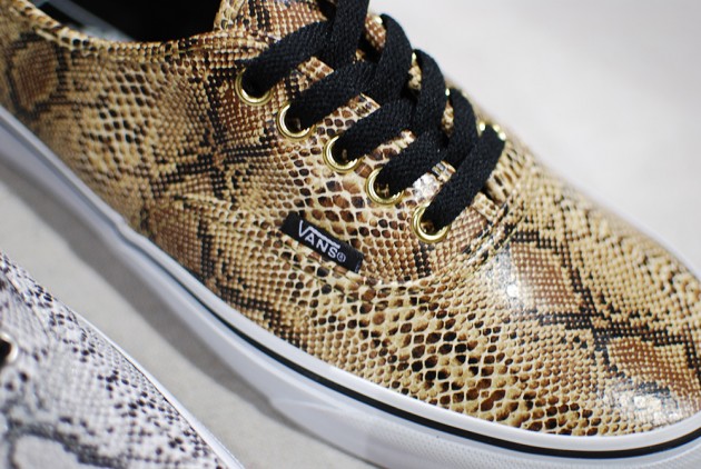 Vans best sale snakeskin shoes