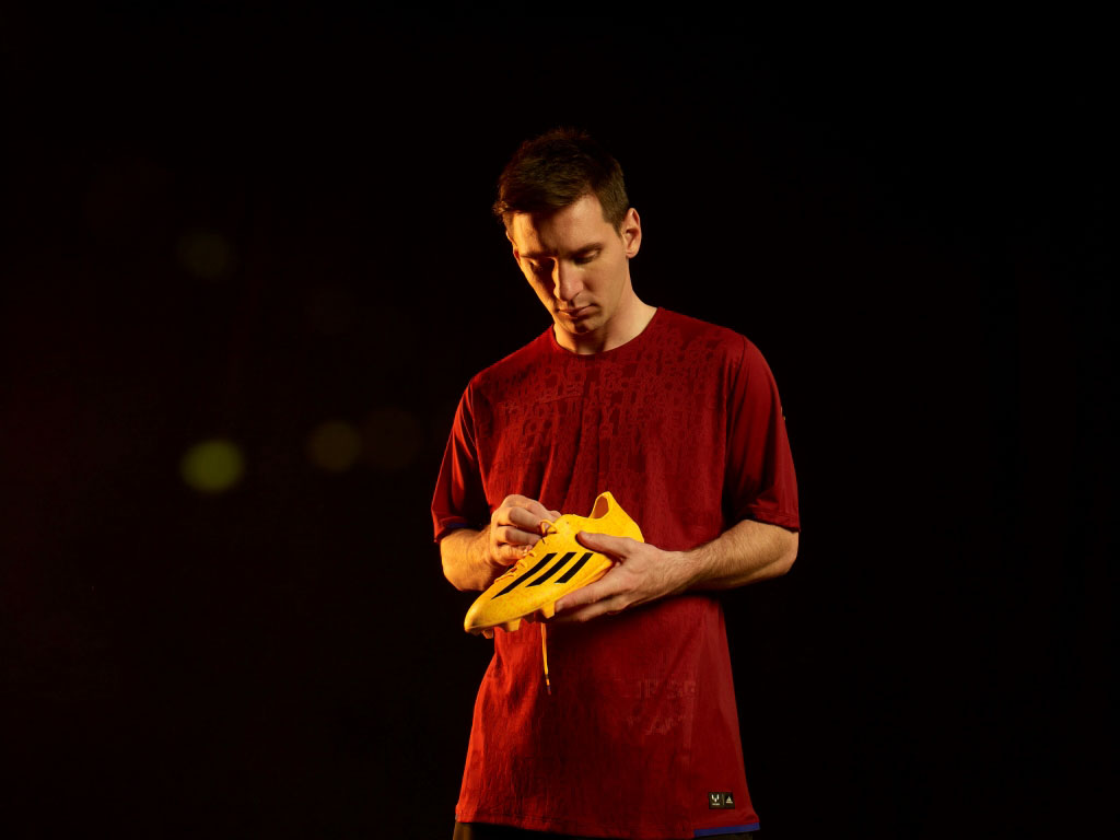 adidas adizero F50 Messi Solar Gold (2)