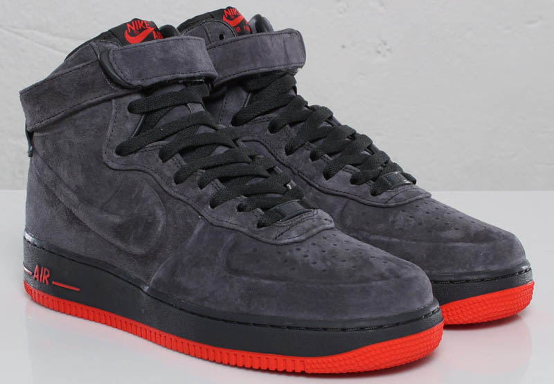 Nike Air Force 1 High VT Anthracite Max Orange 472496-002