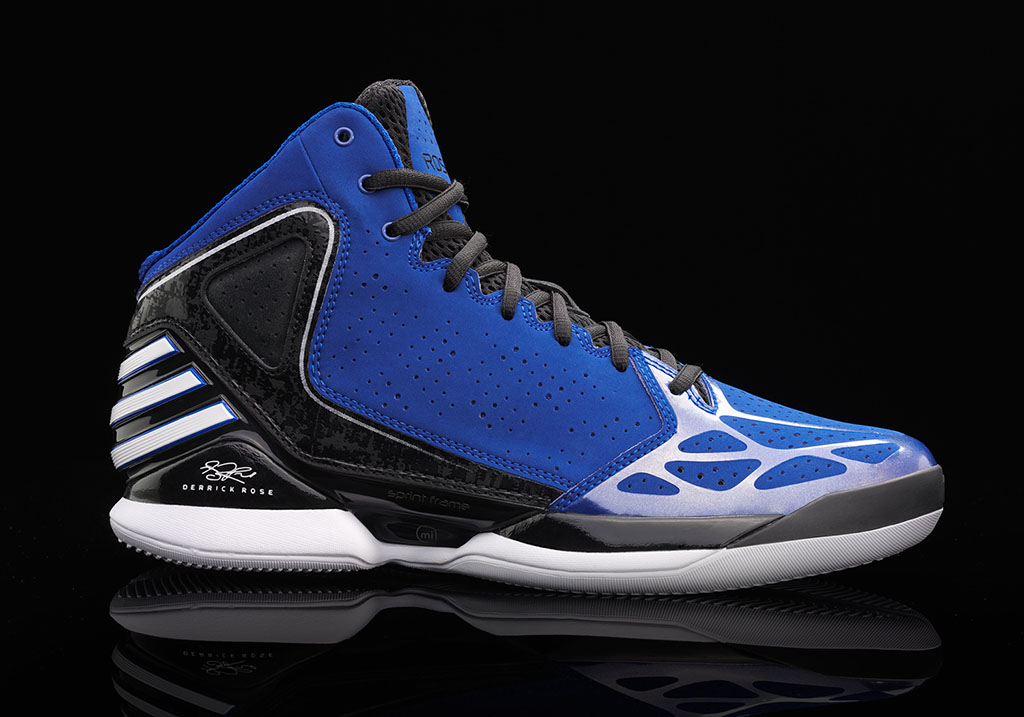 adidas Rose 773 Blue Black White (1)