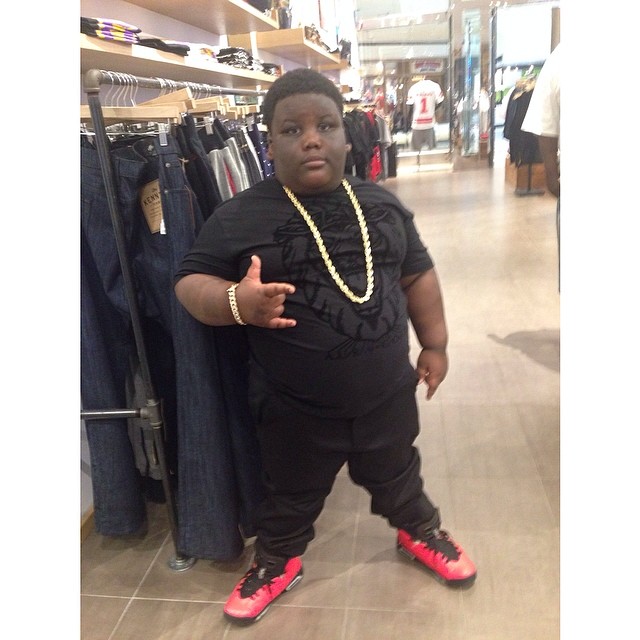 TerRio wearing Air Jordan VI 6 Infrared 23