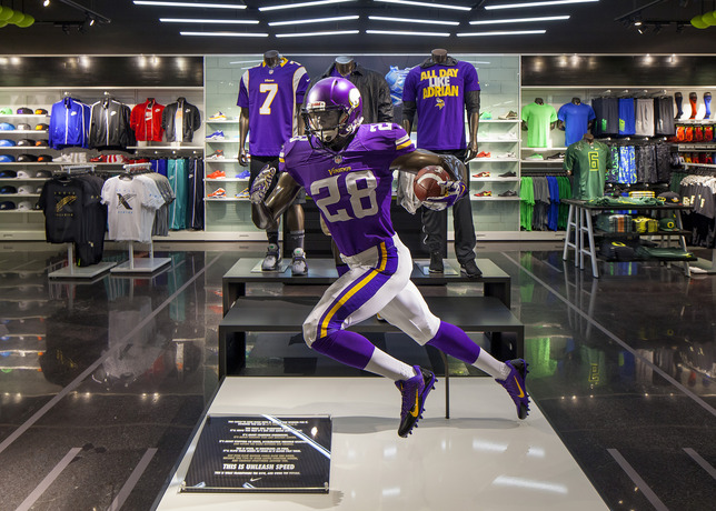 Nike X Champs Yardline Nfl Store - Sneaker Freaker