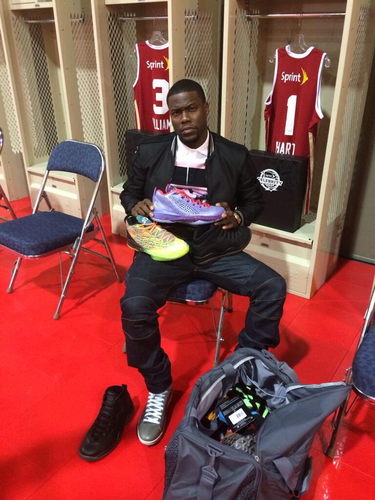 Kevin Hart Choosing Between Air Jordan 10 OVO & Jordan CP3.VII