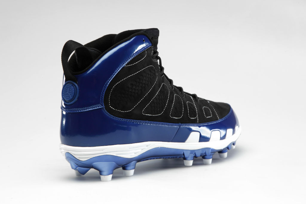 Air Jordan Retro IX 9 Cleats for Team Jordan - Dwight Freeney Colts (2)