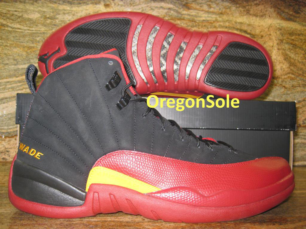 Air Jordan XII 12 Dwyane Wade PE Away (1)