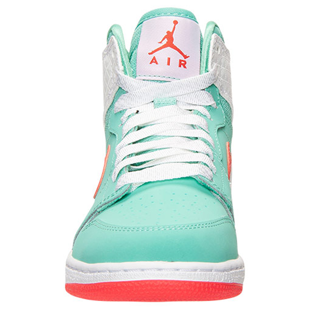 turquoise and orange jordans