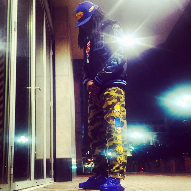 Wale wearing Air Jordan II 2 Don C