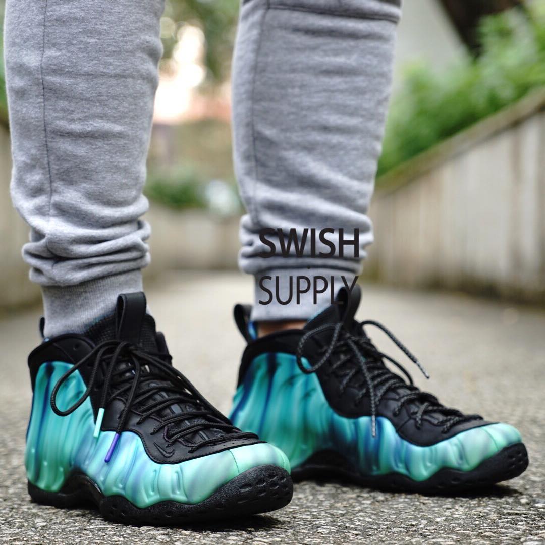 air foamposite one northern lights