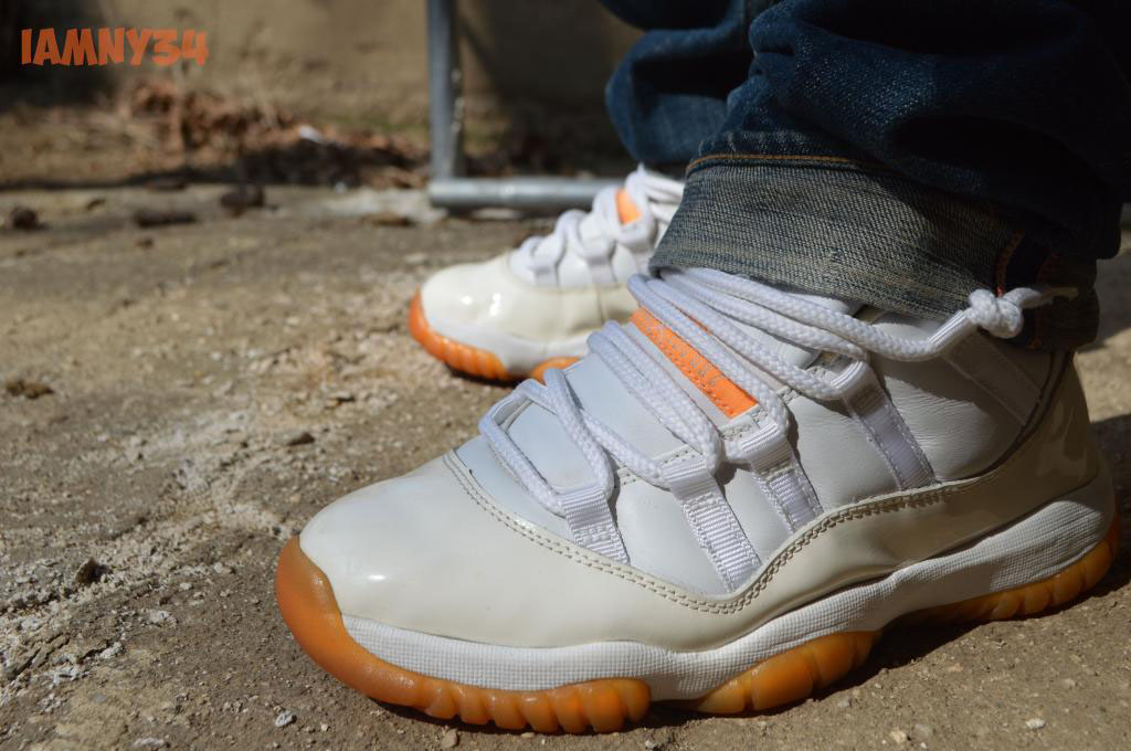 Spotlight: Forum Staff Weekly WDYWT? - 3.14.14 - iamny34 wearing Air Jordan 11 XI Low Citrus