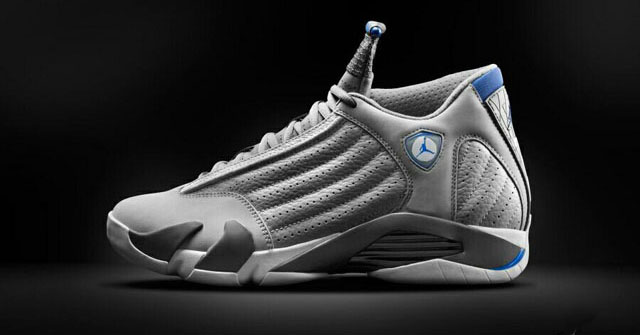 Air Jordan XIV 14 Wolf Grey Sport Blue Release Date 487471-004