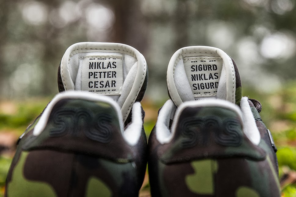 Sneakersnstuff x Reebok NPC II Gore-Tex Camo swedish alphabet tongue