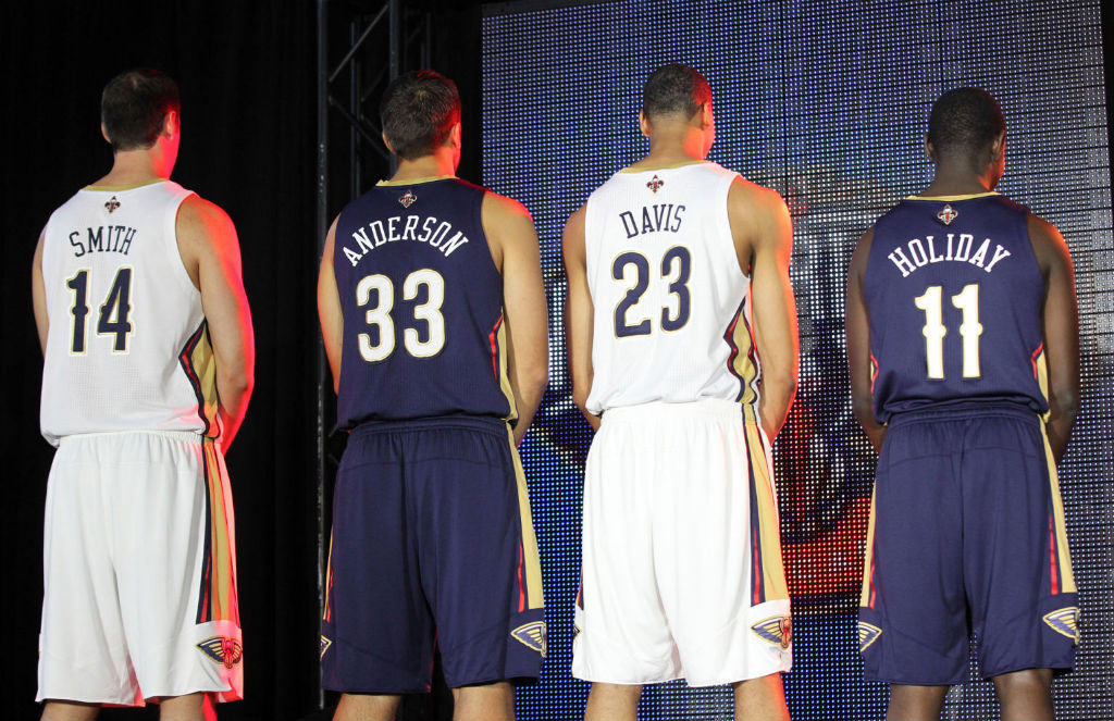 New Orleans Pelicans Home Uniform  New orleans pelicans, New orleans,  Orleans