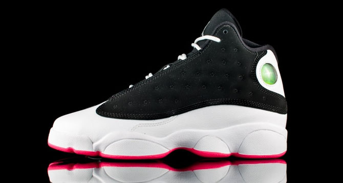 Air Jordan XIII 13 GS Black/Hyper Pink-White 439358-008 Release Date