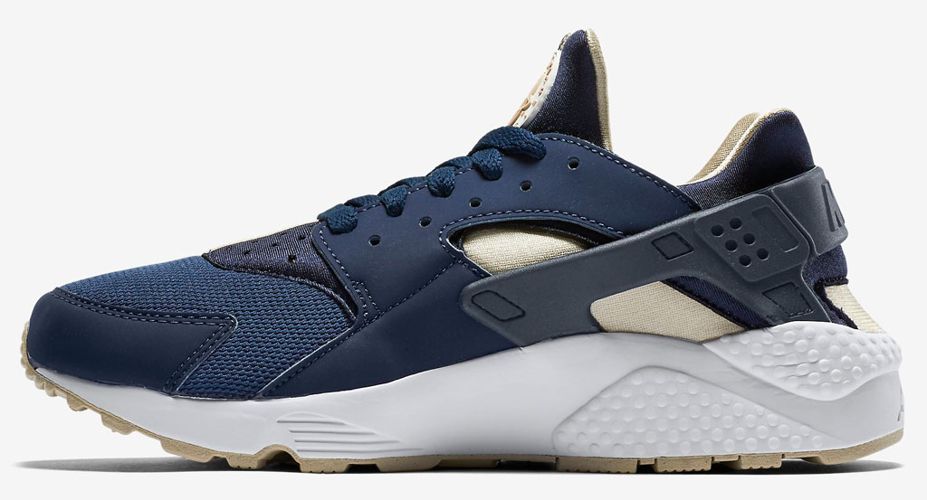 nike huarache mid blu