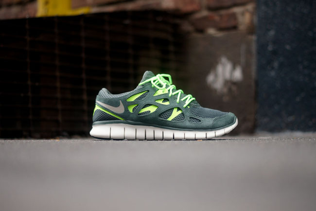 nike free run 3 green