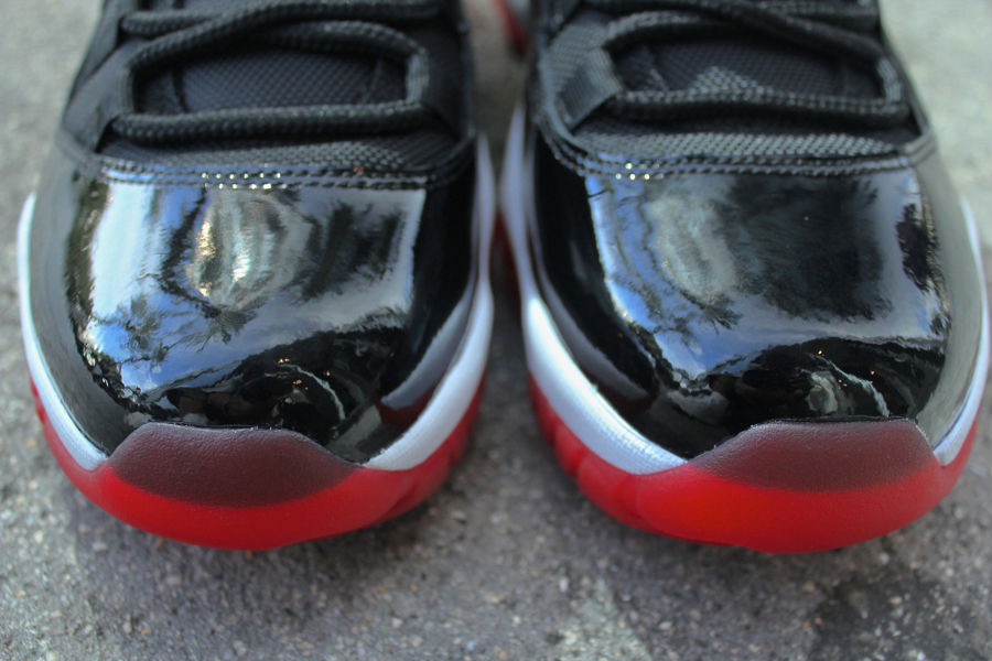 Air Jordan XI 11 Black Red 378037 010 (8)