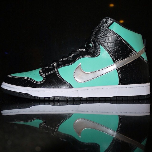 DJ Clark Kent Picks Up Nike Dunk High SB Tiffany