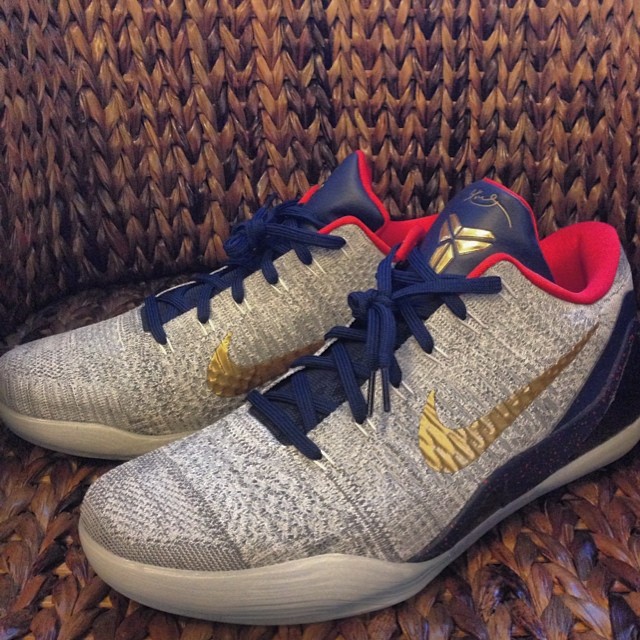 NIKEiD Kobe IX 9 Elite Low Gold Medal