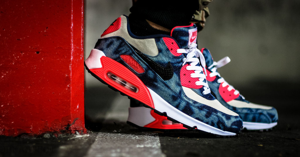 JBeast501 in the 'Bleached Denim' Nike Air Max 90