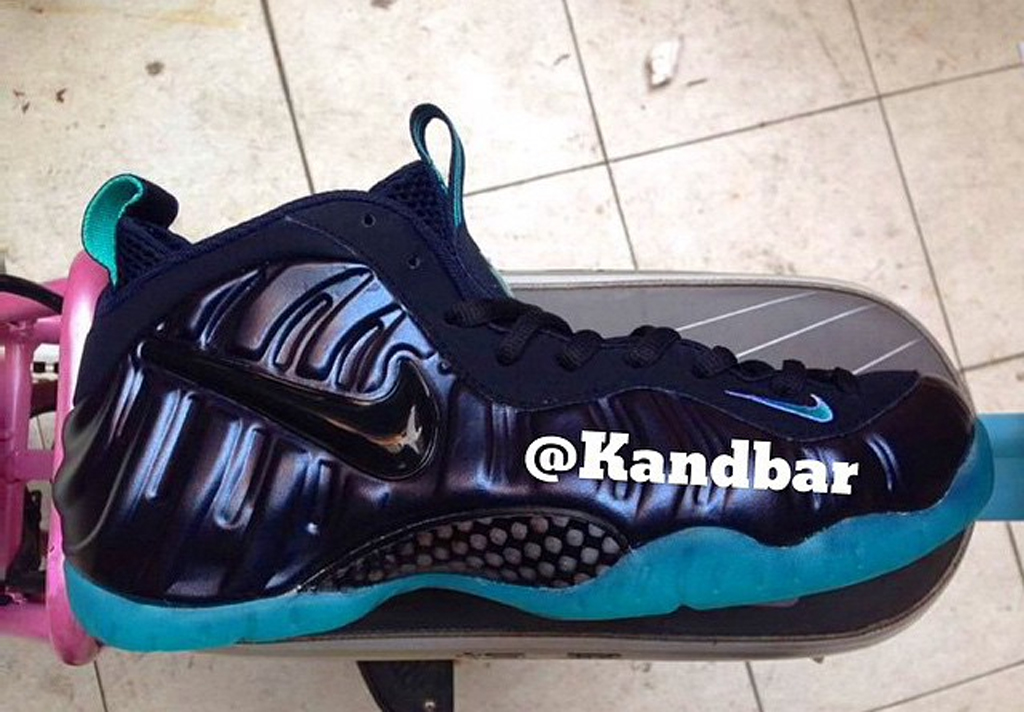 foamposite aqua blue