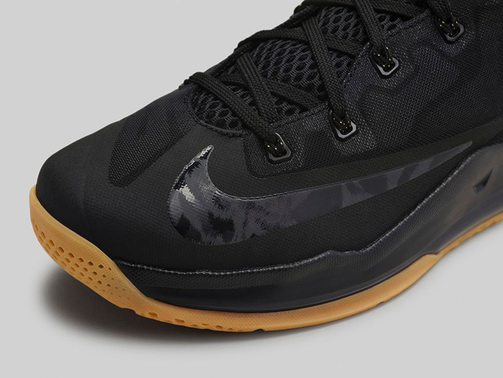 An Official Look At The Nike LeBron 11 Low In Black/Hyper Crimson-Hyper ...