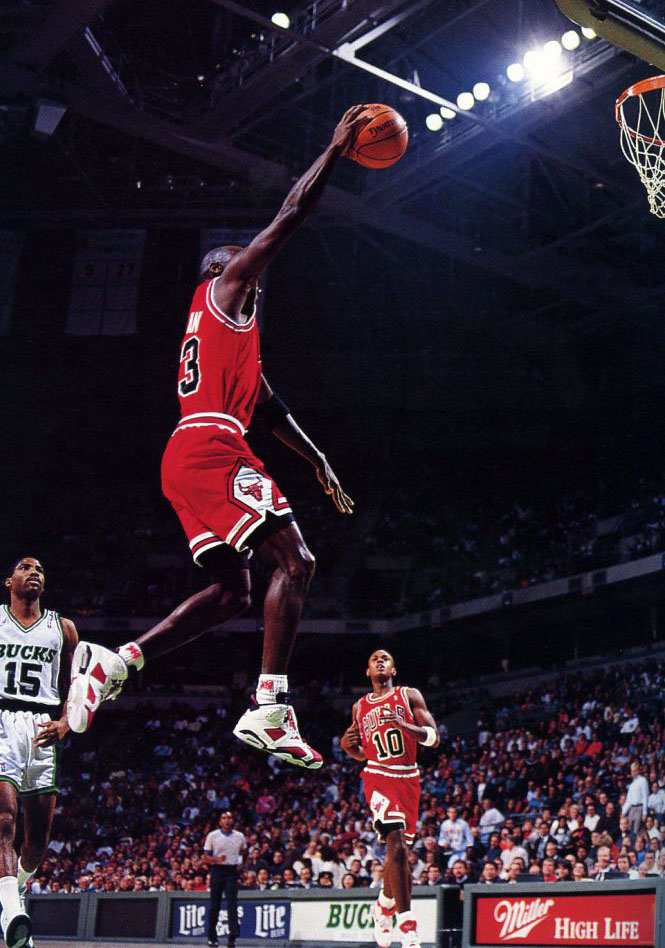 Michael Jordan Wearing Air Jordan VI 6 Carmine (13)