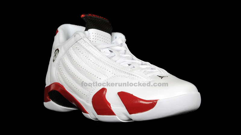 Air Jordan 14 XIV White Varsity Red Black 487471-101 (2)