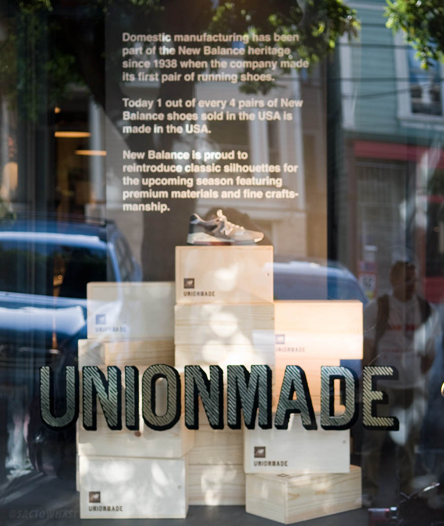 New Balance Made in the USA Launch Event at Unionmade in San Francisco