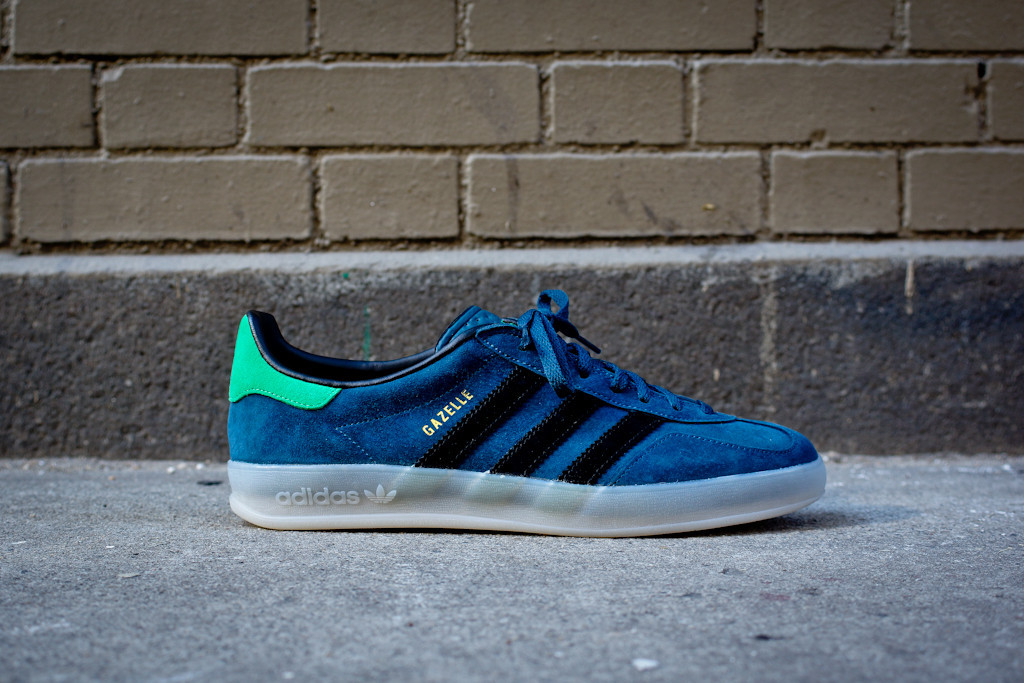 adidas gazelle petrol blue