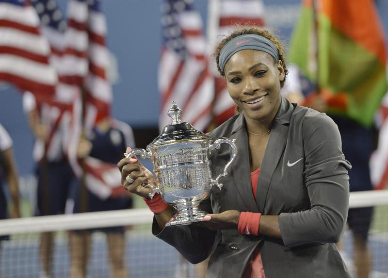 Serena Williams Wins 2013 US Open In Nike Lunar Mirabella PE