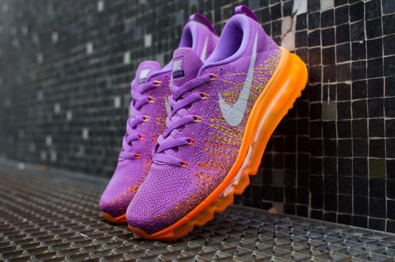 purple and orange nikes